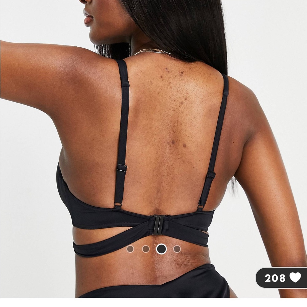 ASOS Design Fuller Bust Bikini Top - Picture 2 of 3